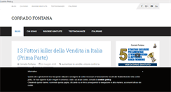 Desktop Screenshot of corradofontana.com